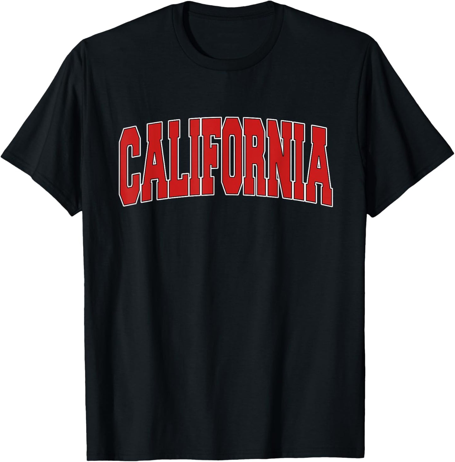 CALIFORNIA PA PENNSYLVANIA Varsity Style USA Vintage Sports T-Shirt - T-Shirt | Black