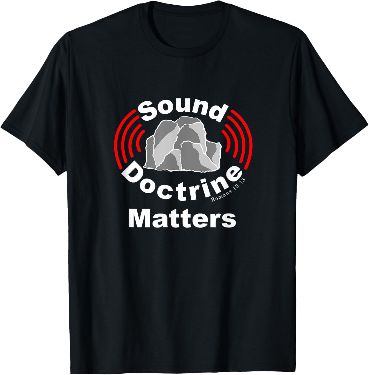 Sound Doctrine Matters, Preach The Gospel, Christian T-Shirt - T-Shirt | Black
