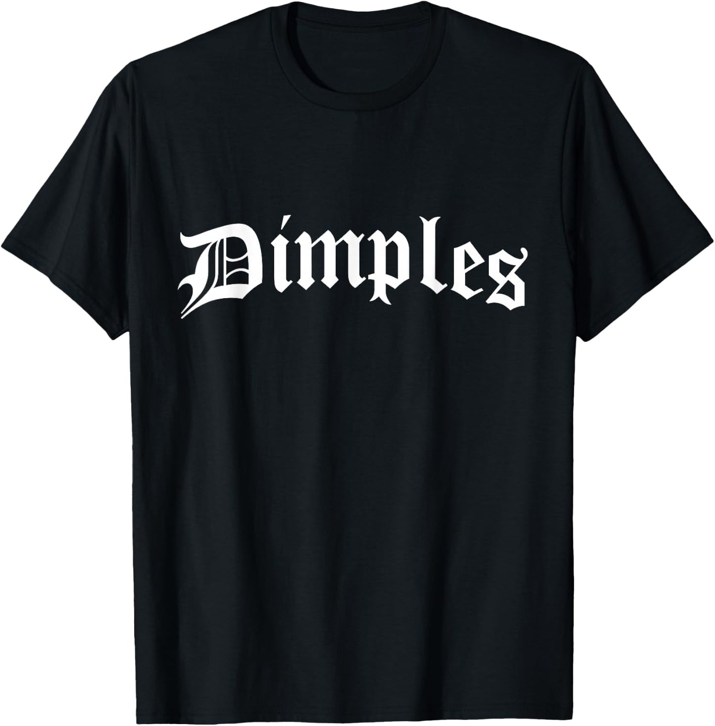 Dimples Chola Chicana Mexican American Pride Hispanic Latina T-Shirt - T-Shirt | Black