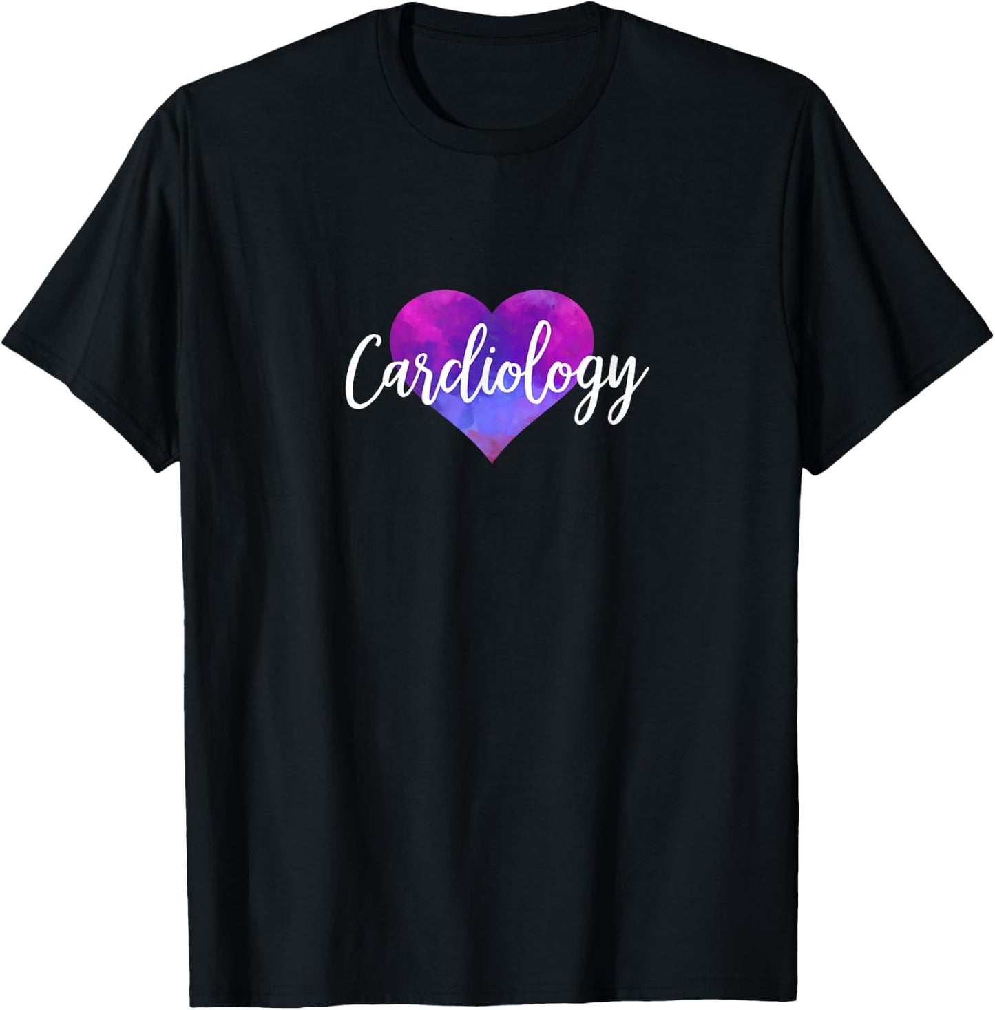 Cardiologist, Cardiovascular Technologist, Cardiology Nurse T-Shirt - T-Shirt | Black