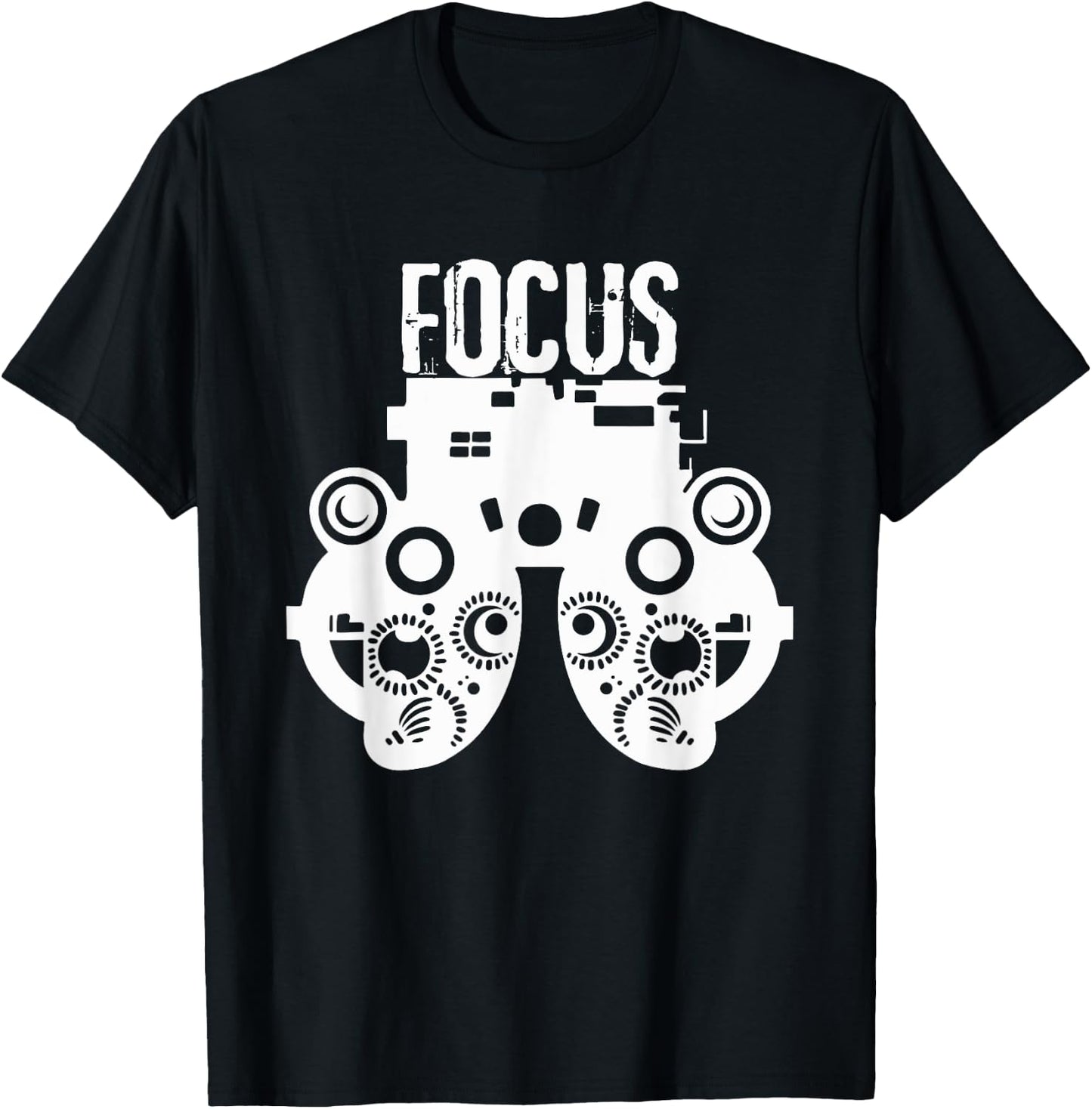 Funny Eye Doctor Optometrist Saying - Vision Sciences T-Shirt - T-Shirt | Black