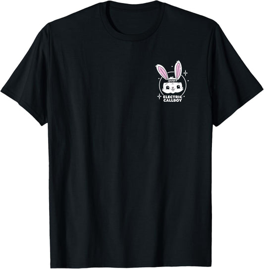 Pump It Bunny T-Shirt - T-Shirt | Black