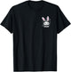 Pump It Bunny T-Shirt - T-Shirt | Black