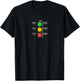 Tipperary Hill Traffic Light St. Patrick's Day Syracuse NY T-Shirt - T-Shirt | Black