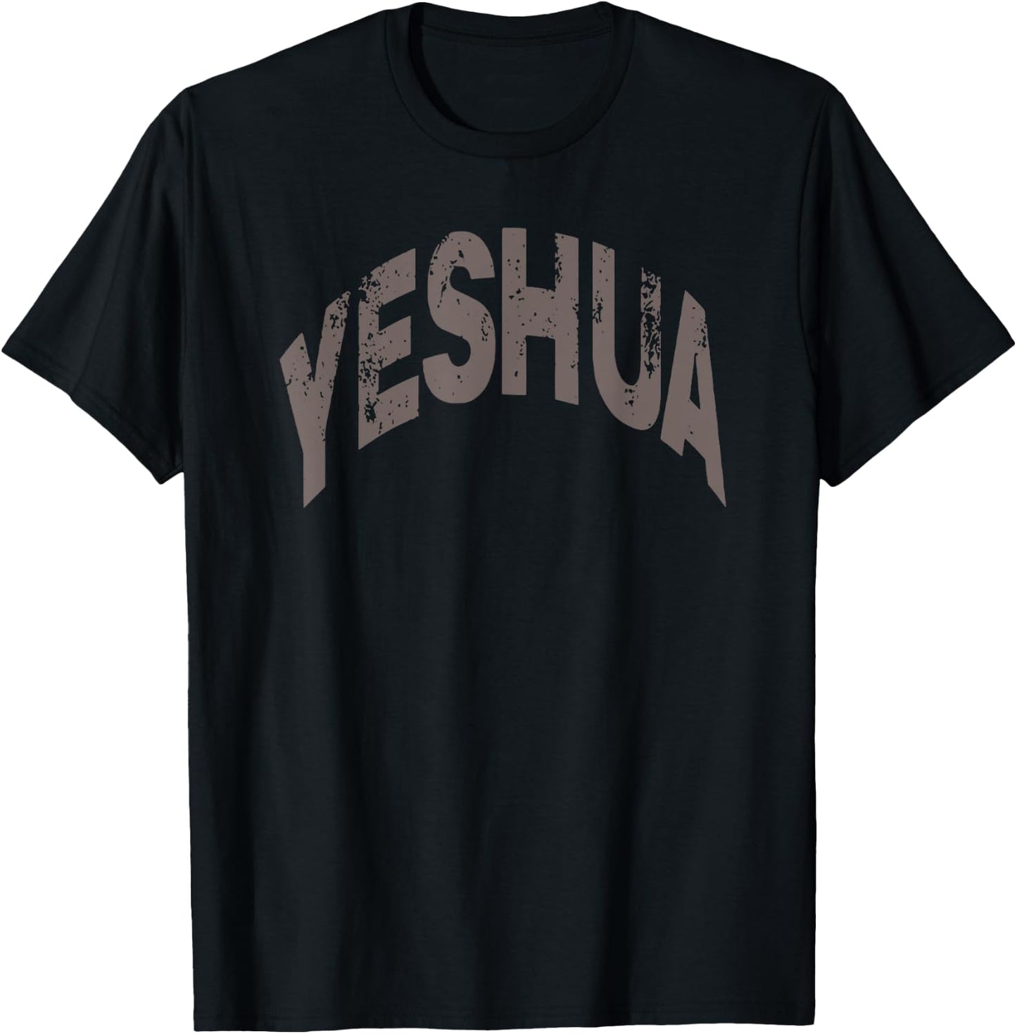 Yeshua hebrew name of Jesus christian messianic T-Shirt - T-Shirt | Black