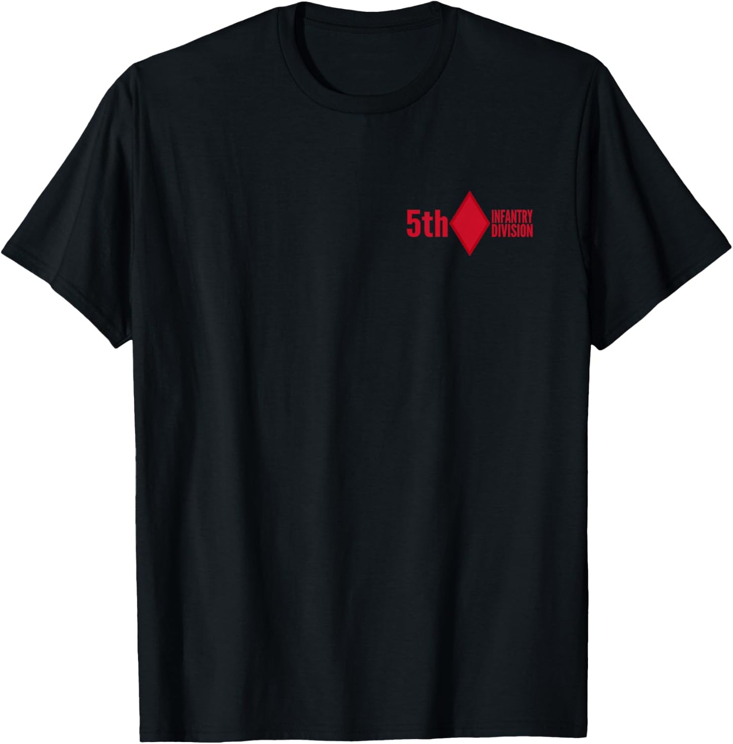 5th Infantry Division Army T-Shirt - T-Shirt | Black