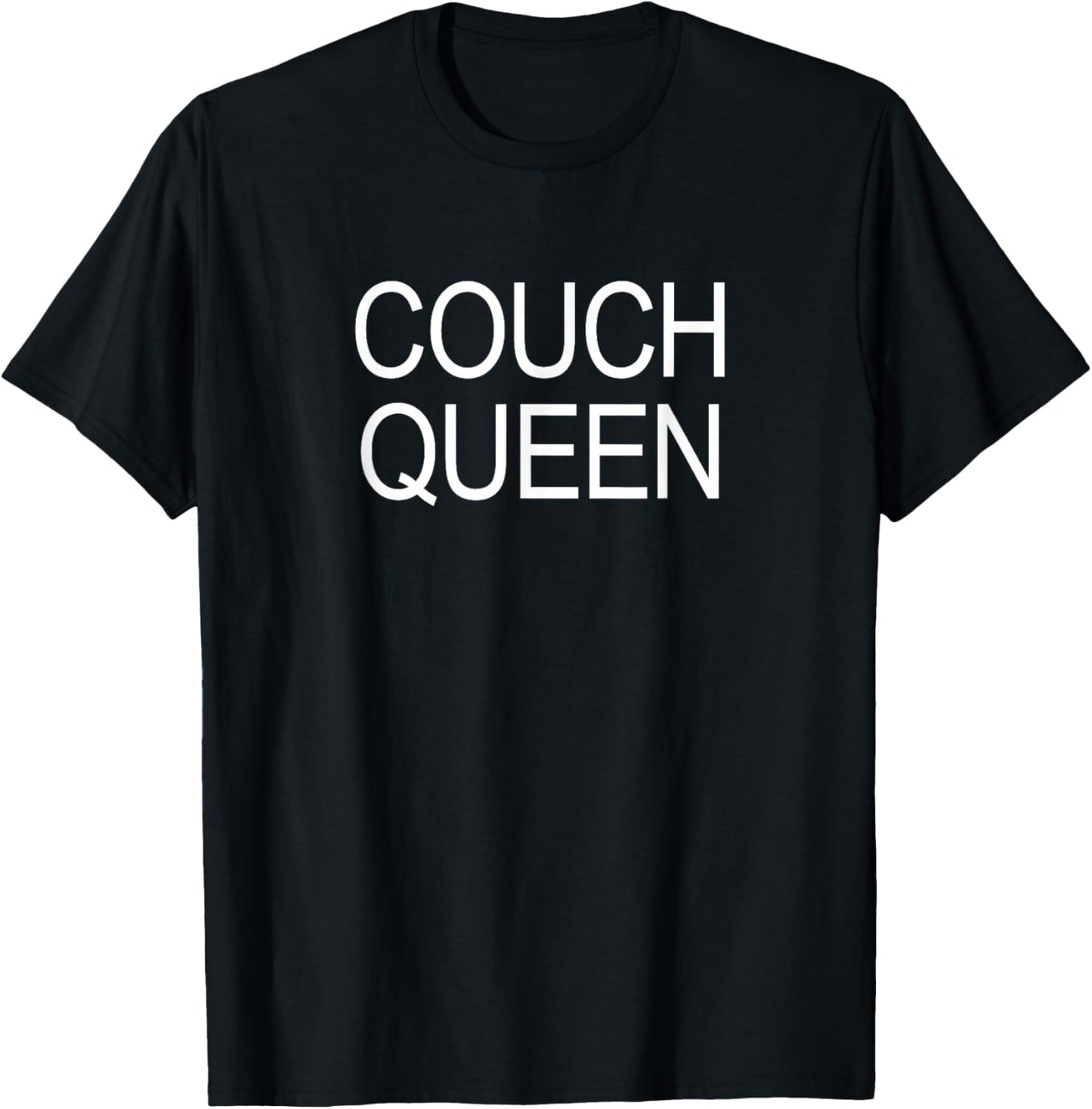 Couch Queen T-Shirt - T-Shirt | Black