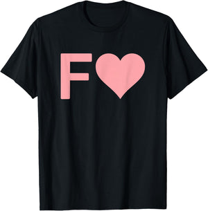 Fart Heart | Funny Valentines Humor T-Shirt - T-Shirt | Black