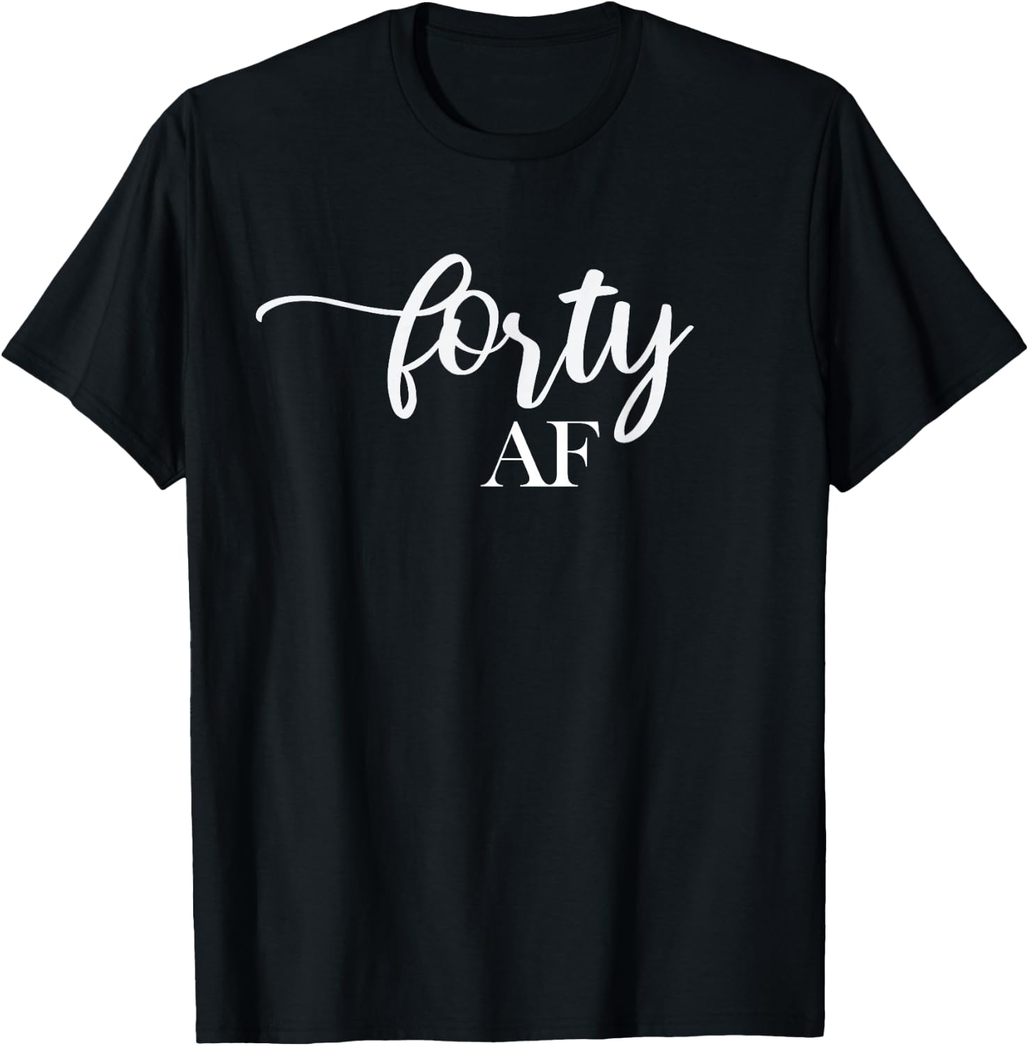 Forty 40 AF Novelty T-Shirt - T-Shirt | Black