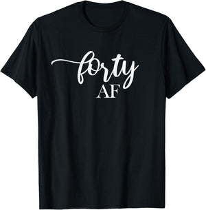 Forty 40 AF Novelty T-Shirt - T-Shirt | Black
