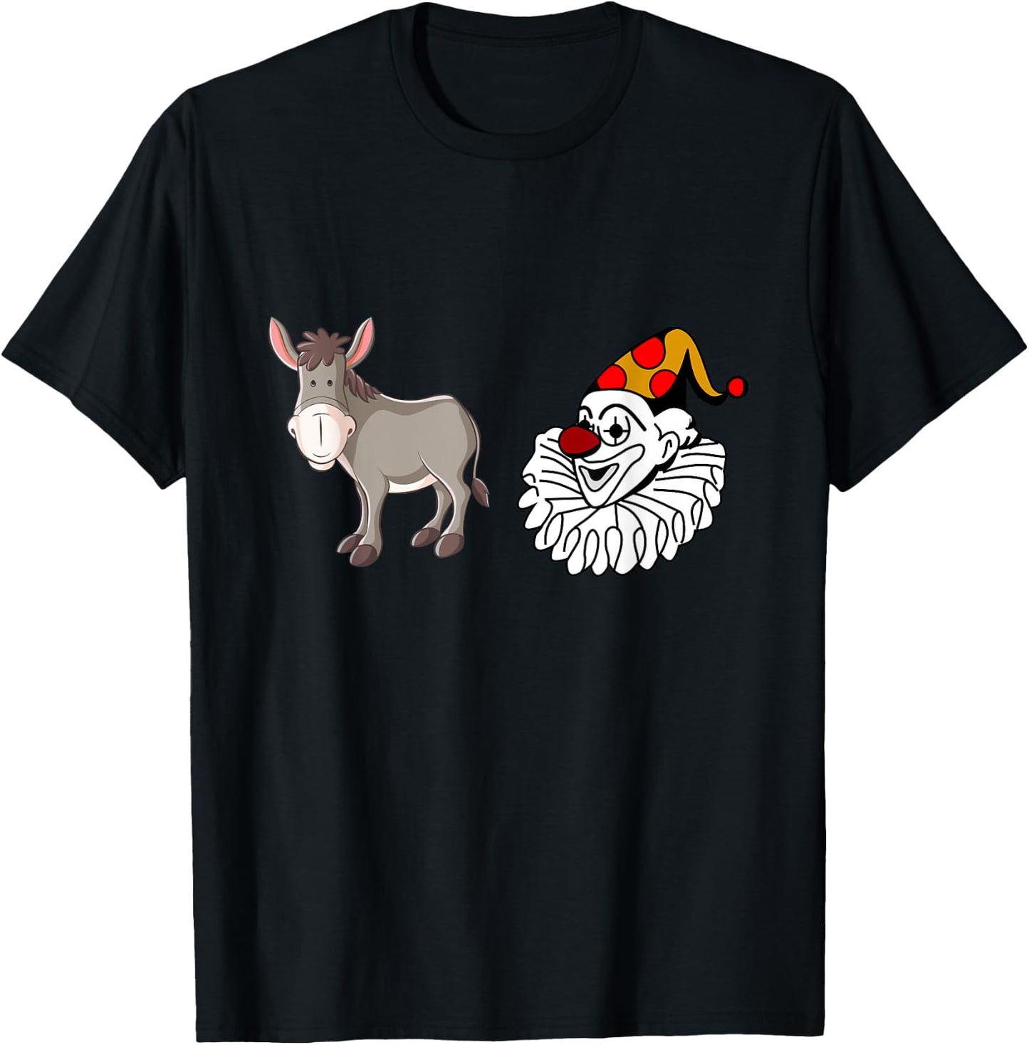 Funny Ass Clown Gift T Shirt Adult Humor T-Shirt - T-Shirt | Black