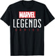 Marvel Legends Series Logo T-Shirt - T-Shirt | Black