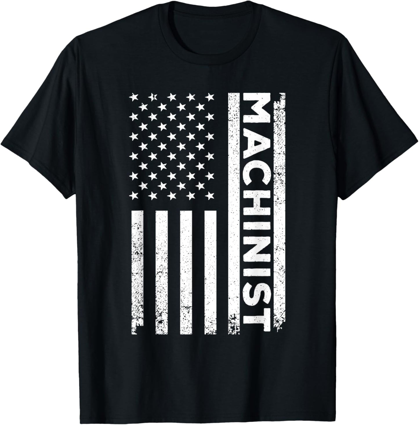Machinist Art Dad Machine Operator CNC Machinist T-Shirt - T-Shirt | Black