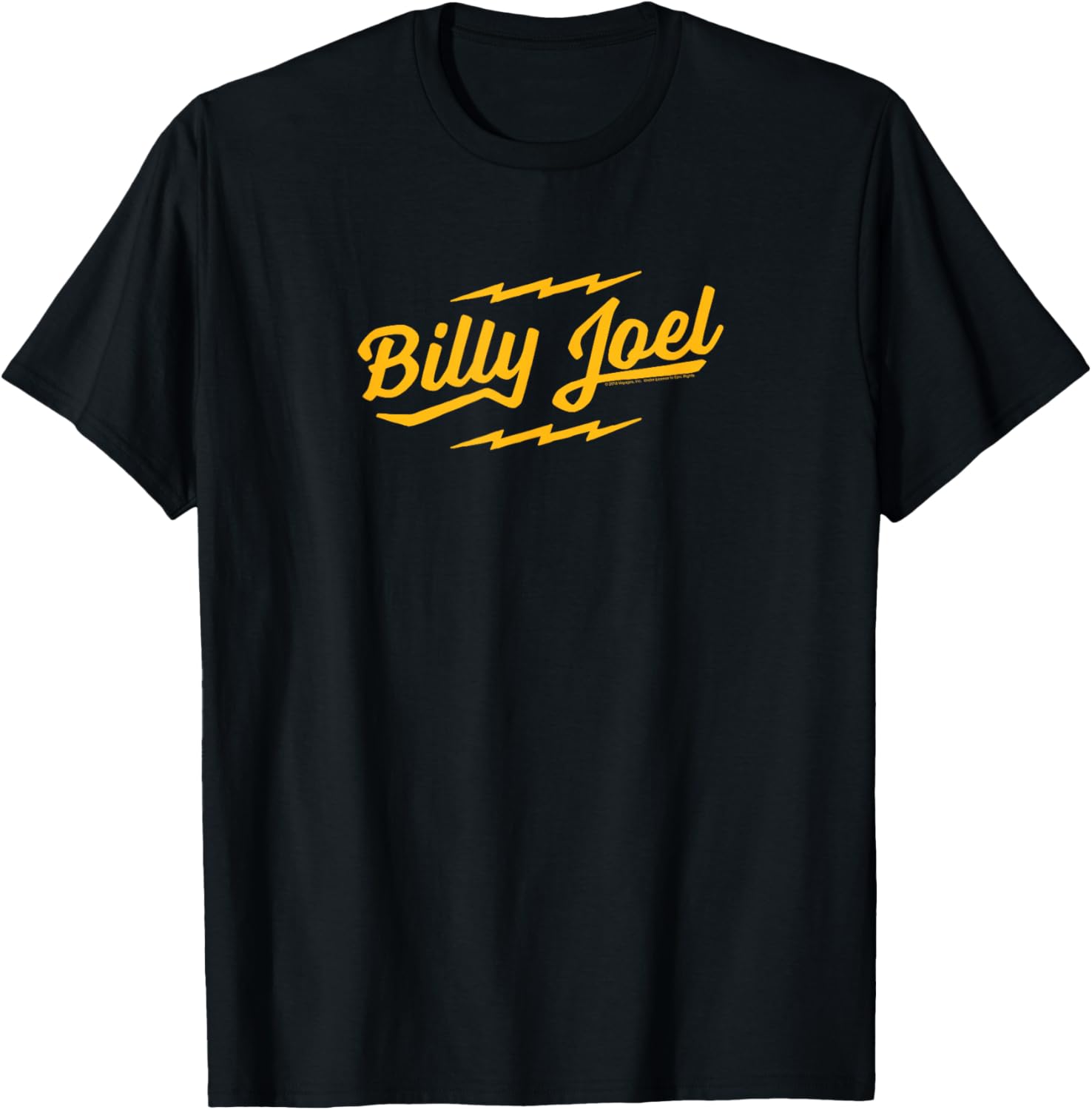 Billy Joel - Big Shot (Yellow) T-Shirt - T-Shirt | Black