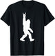 Funny Bigfoot Rock and Roll for Sasquatch Believers T-Shirt - T-Shirt | Black