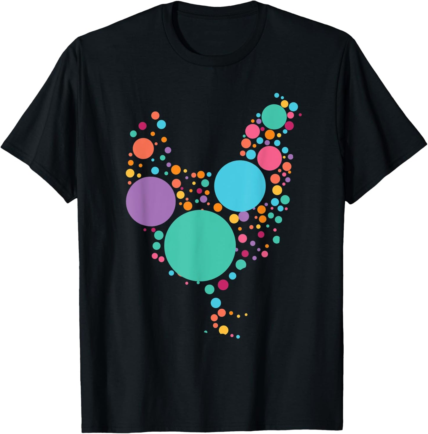 Polka Dot Day Chicken International Dot Day T-Shirt - T-Shirt | Black
