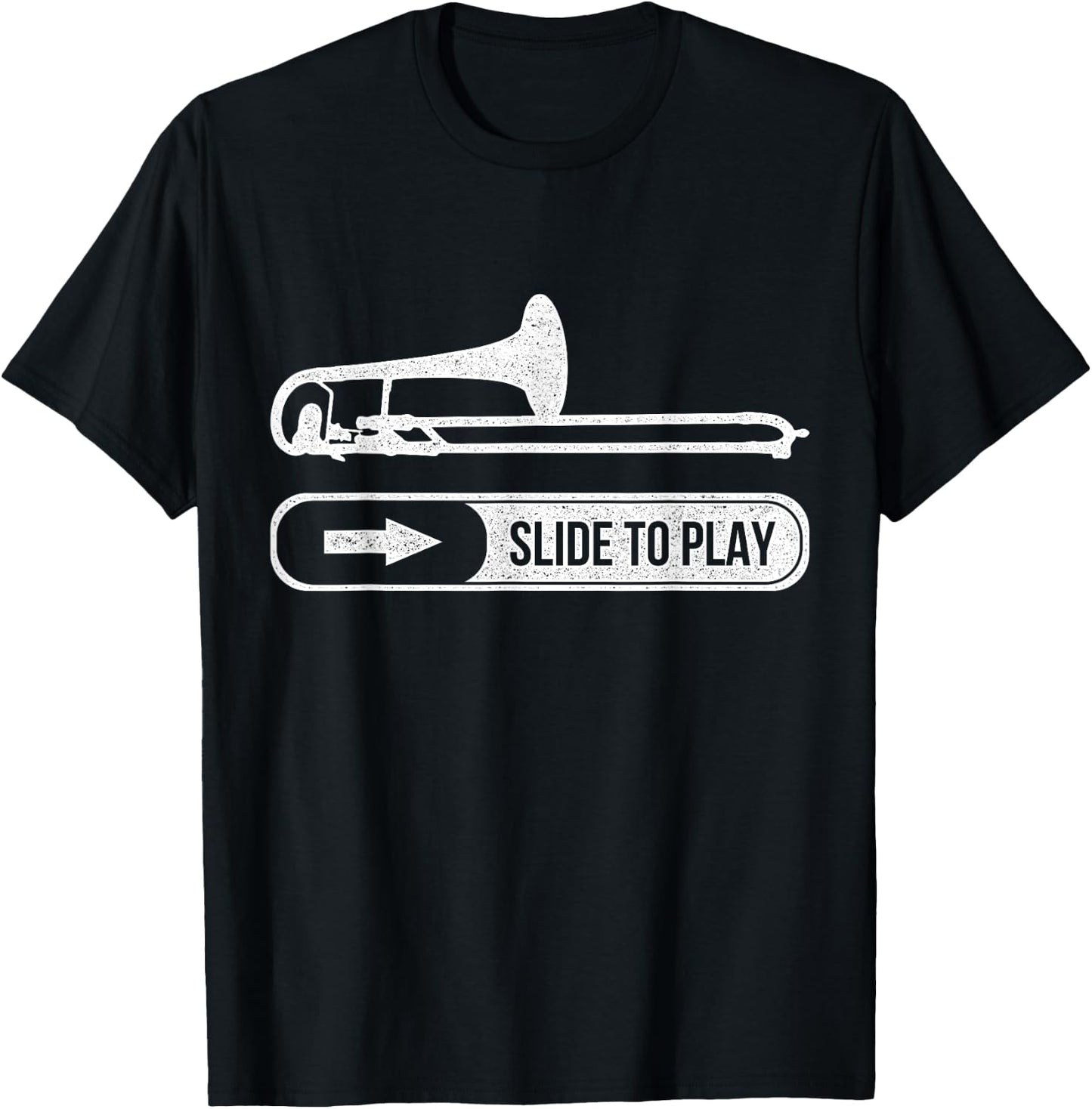Funny Trombone Trombonist Gift T-Shirt - T-Shirt | Black