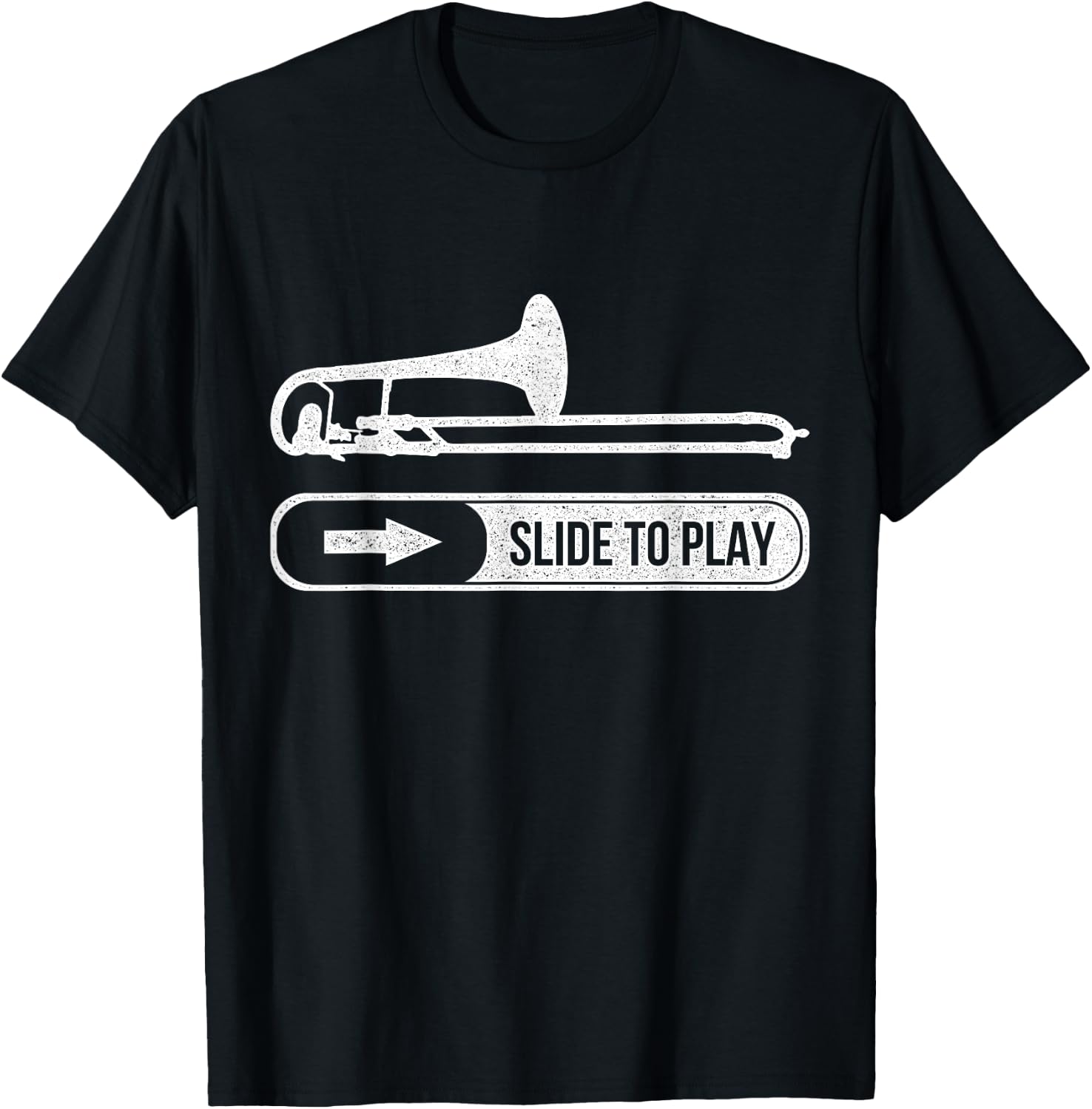 Funny Trombone Trombonist Gift T-Shirt - T-Shirt | Black
