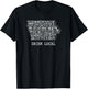 Drink Local Iowa Craft Beer T-Shirt - T-Shirt | Black