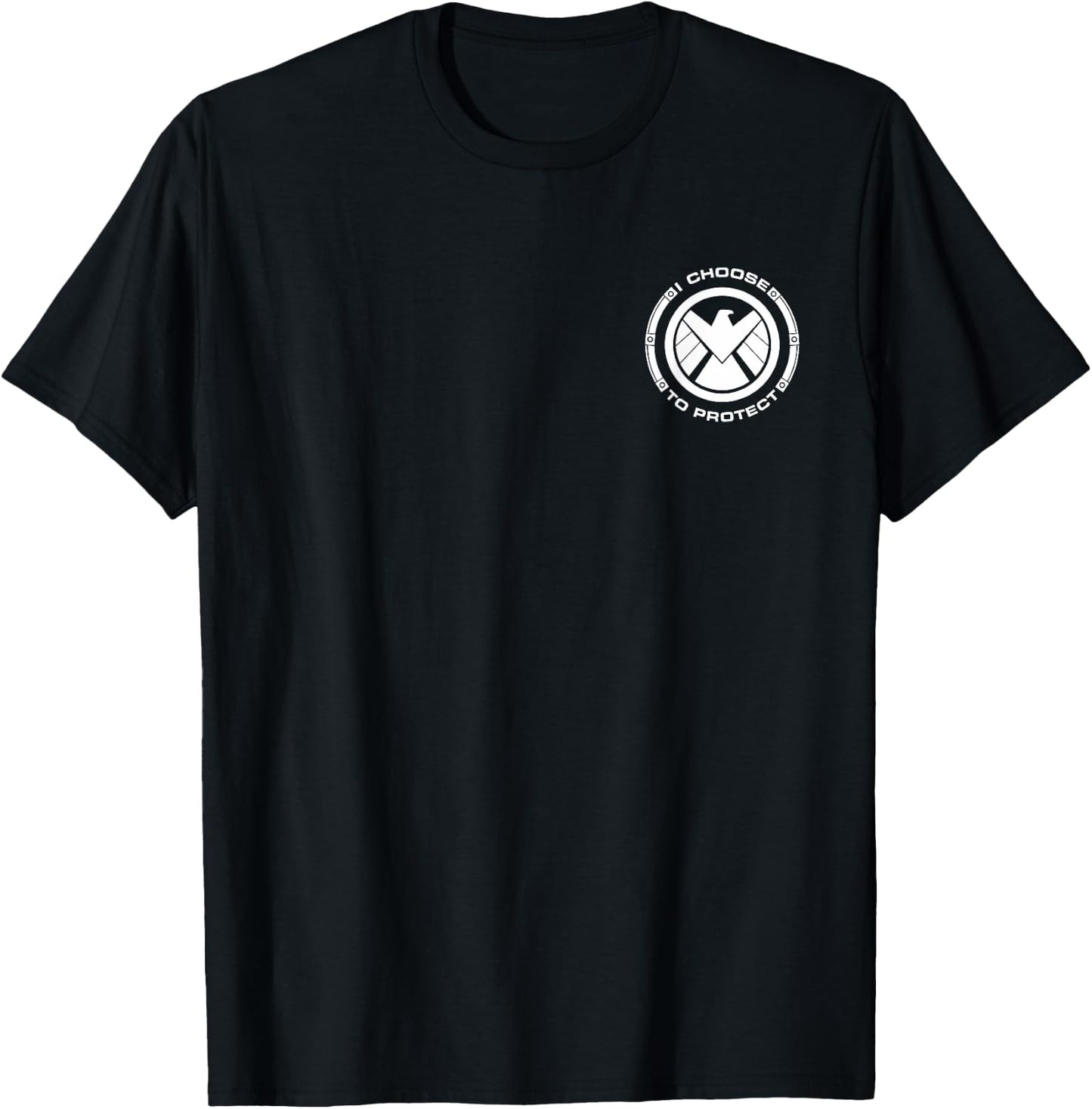 Marvel Agents of S.H.I.E.L.D. I Choose to Protect T-Shirt - T-Shirt | Black