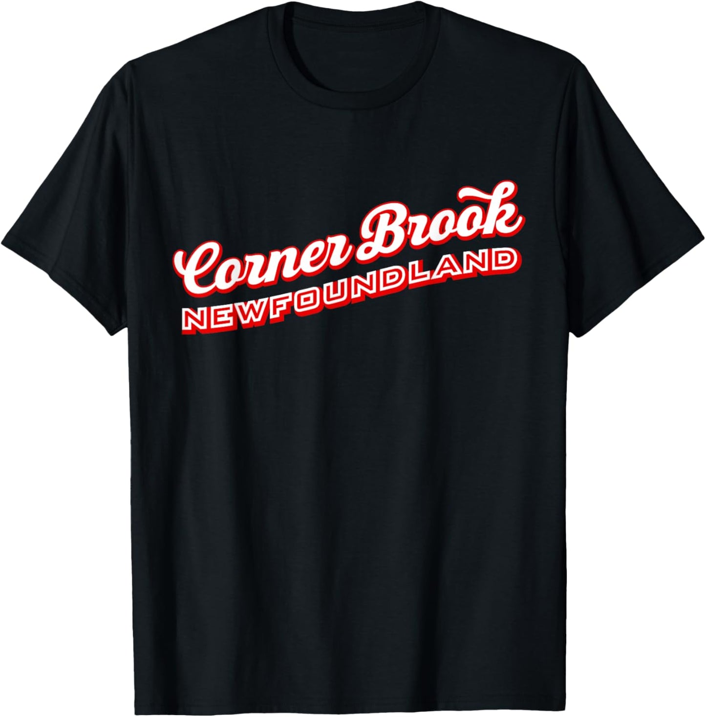 Corner Brook Newfoundland T-Shirt - T-Shirt | Black