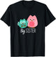 Big Sister Shirt Owl T-Shirt - T-Shirt | Black