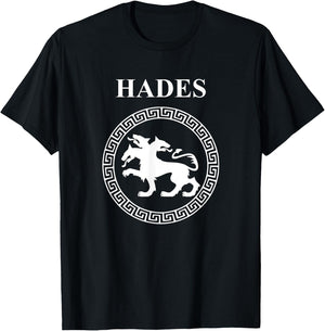 Hades Ancient Greek God T-Shirt - T-Shirt | Black