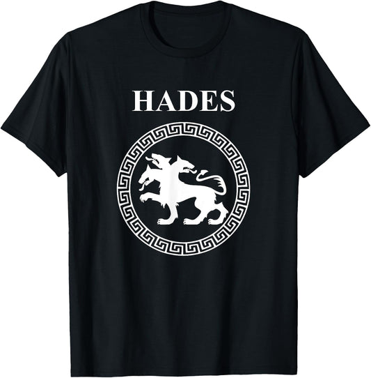 Hades Ancient Greek God T-Shirt - T-Shirt | Black