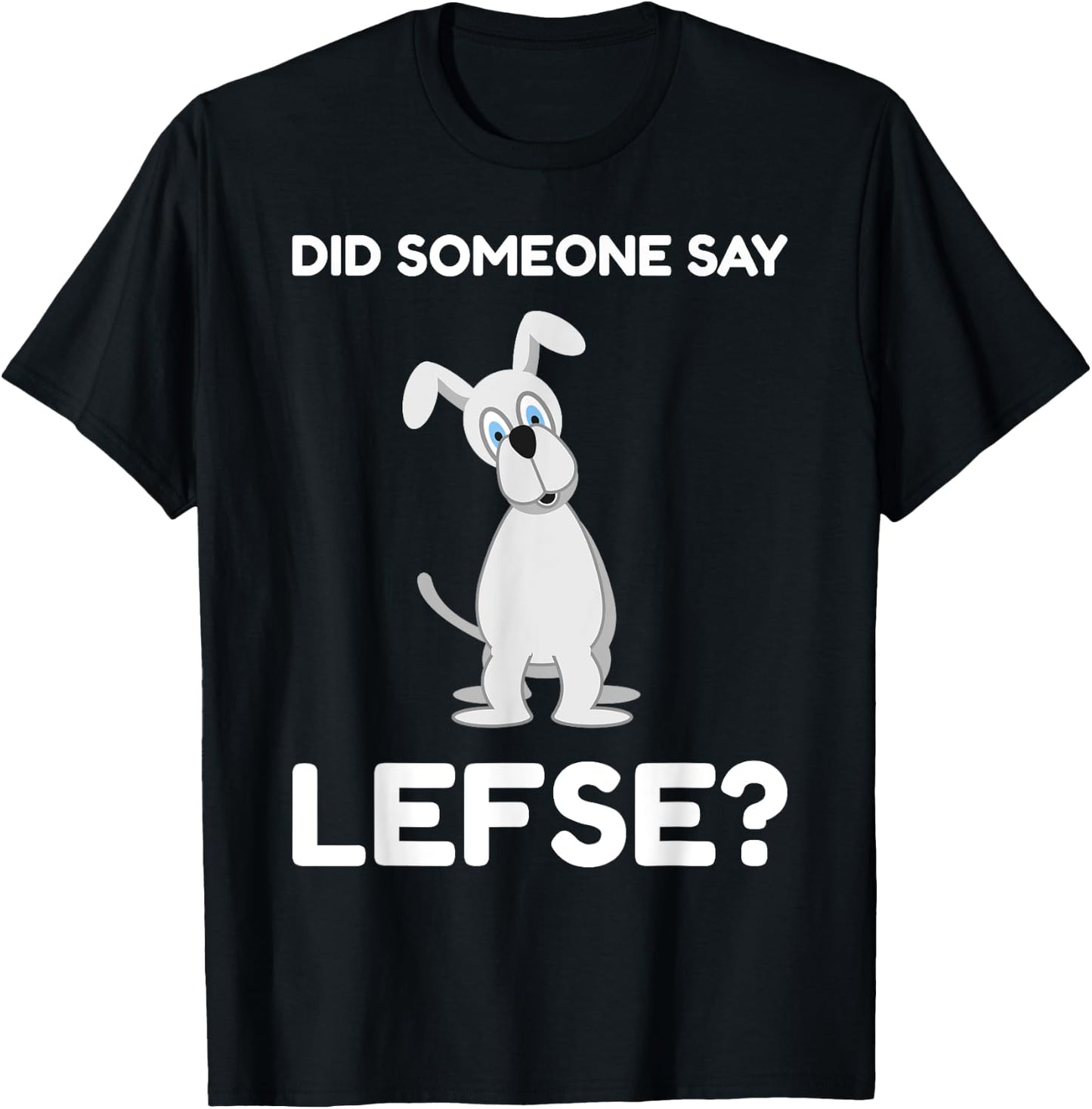 I Love Lefse Funny Norwegian Norway Norge Gift T-Shirt - T-Shirt | Black