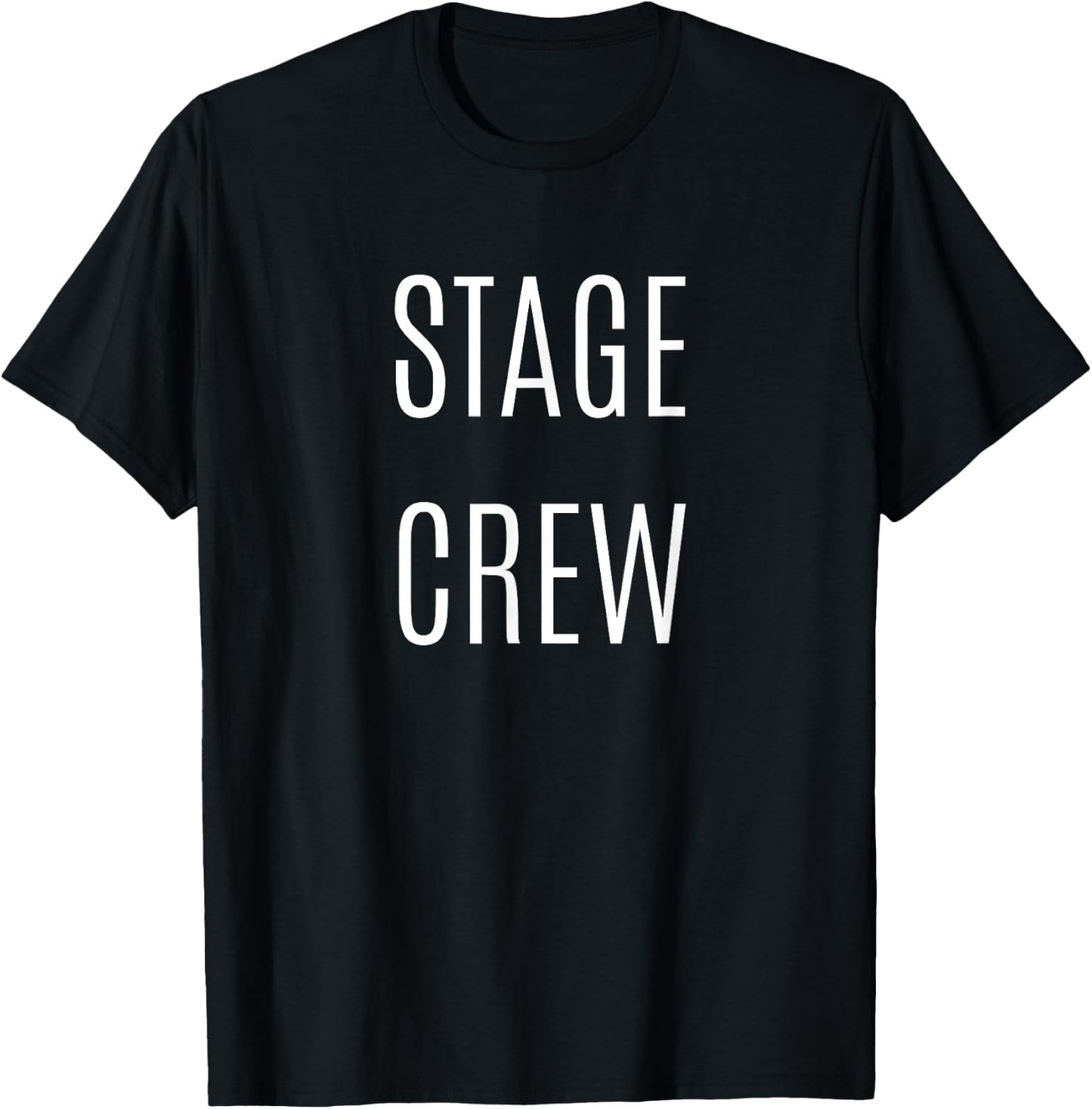 Stage Crew for Theater and Music Production Crews T-Shirt - T-Shirt | Black