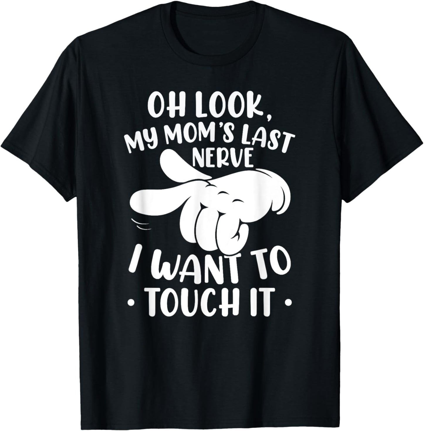 Mama's Last Nerve Funny Saying T-Shirt - T-Shirt | Black