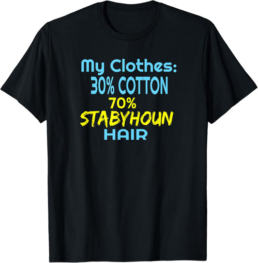 Stabyhoun Dog Love Hair Women Kids T-Shirt - T-Shirt | Black