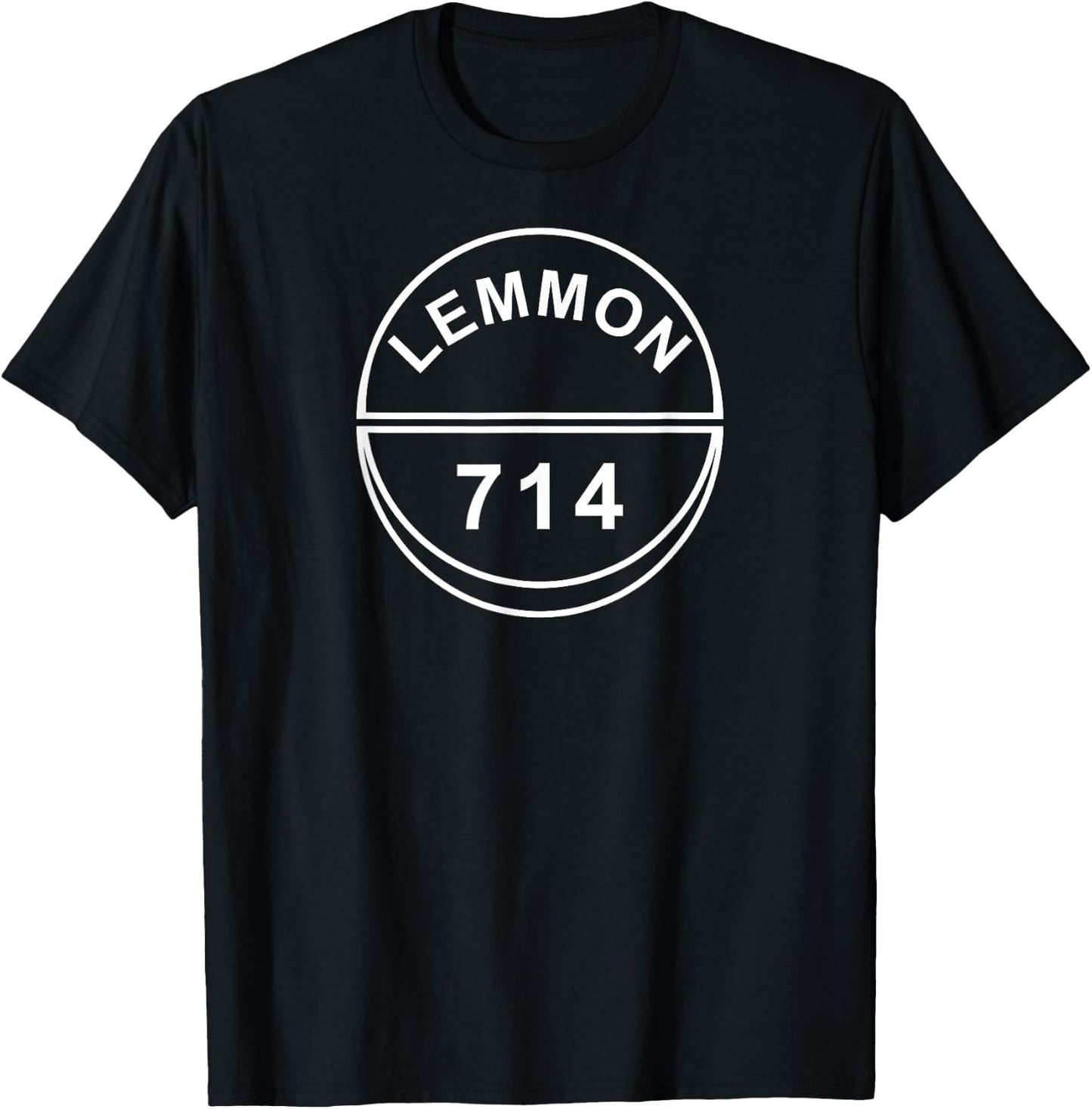 Lemmon 714 70s 80s Funny Retro T-Shirt - T-Shirt | Black