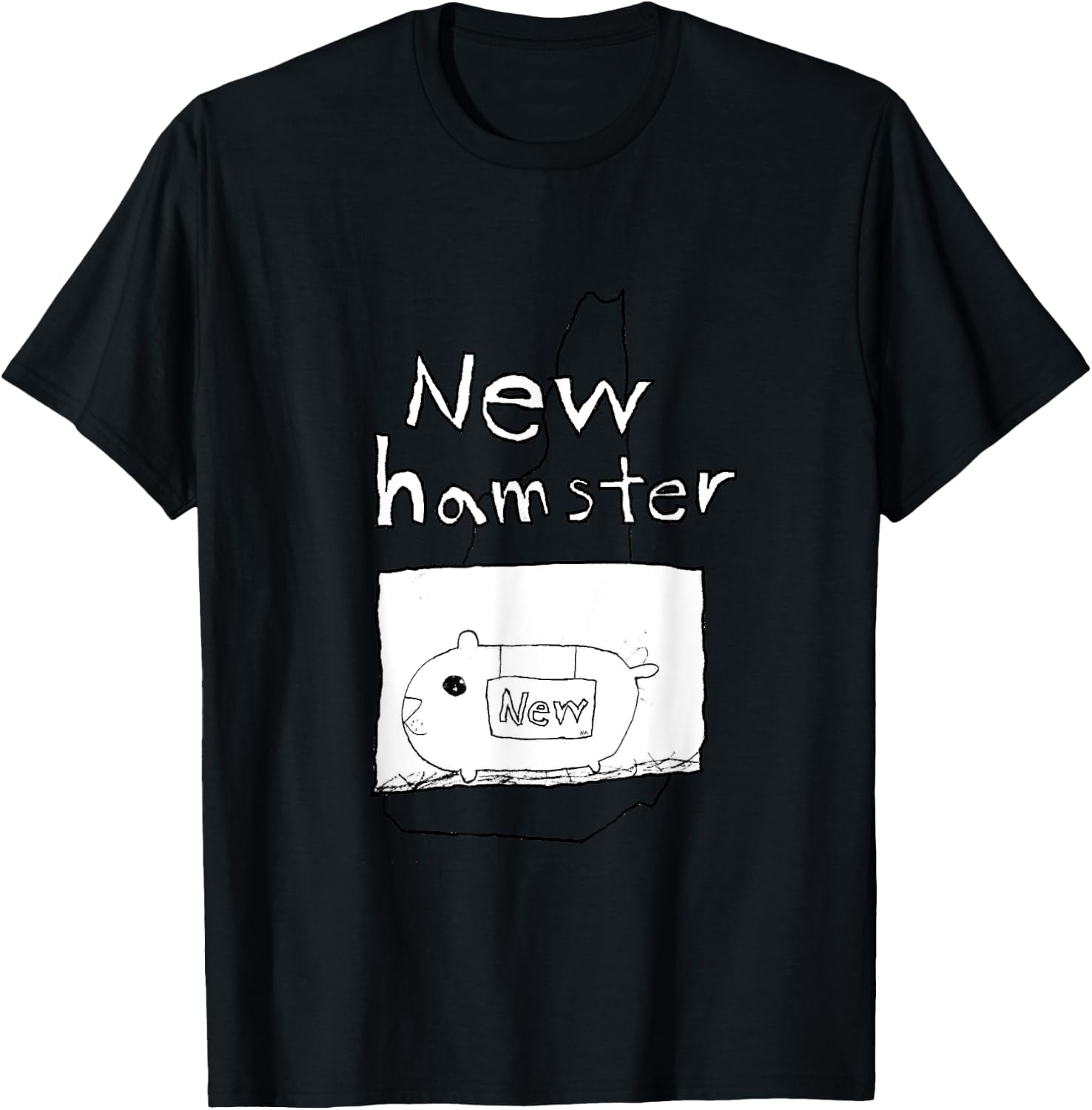New Hamster (New Hampshire) T-Shirt - T-Shirt | Black