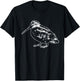 Retro Woodcock Hunter Timberdoodle Bogsucker Hokumpoke Gifts T-Shirt - T-Shirt | Black