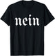 Funny German No Germany Souvenir Oktoberfest T-Shirt - T-Shirt | Black