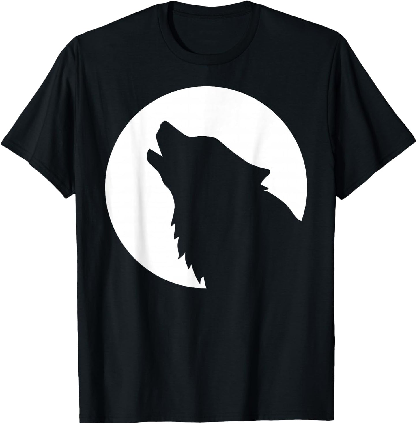 Wolf Moon T-Shirt - T-Shirt | Black