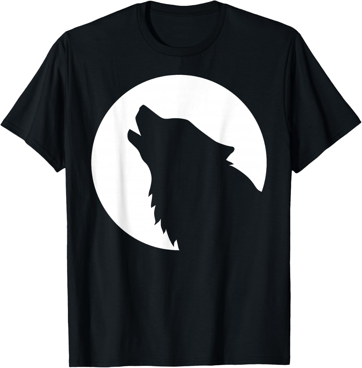 Wolf Moon T-Shirt - T-Shirt | Black