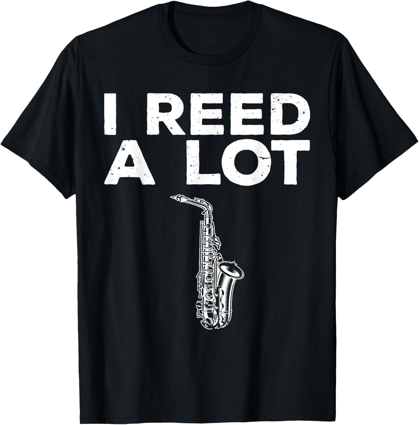 Cool Saxophone Art Women Jazz Music Reed Sax Players T-Shirt - T-Shirt | Black