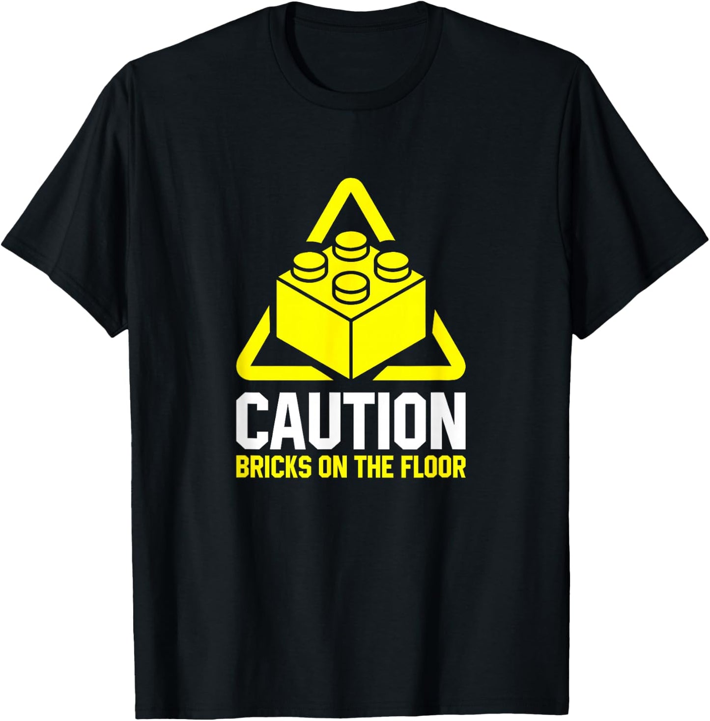 Brick Builder Funny Blocks Building Master Builder Toys Kids T-Shirt - T-Shirt | Black