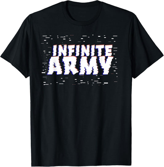 Caylus Logo Gaming Infinite Army T-Shirt - T-Shirt | Black