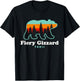 Fiery Gizzard Trail Camping Tennessee Bear Retro T-Shirt - T-Shirt | Black