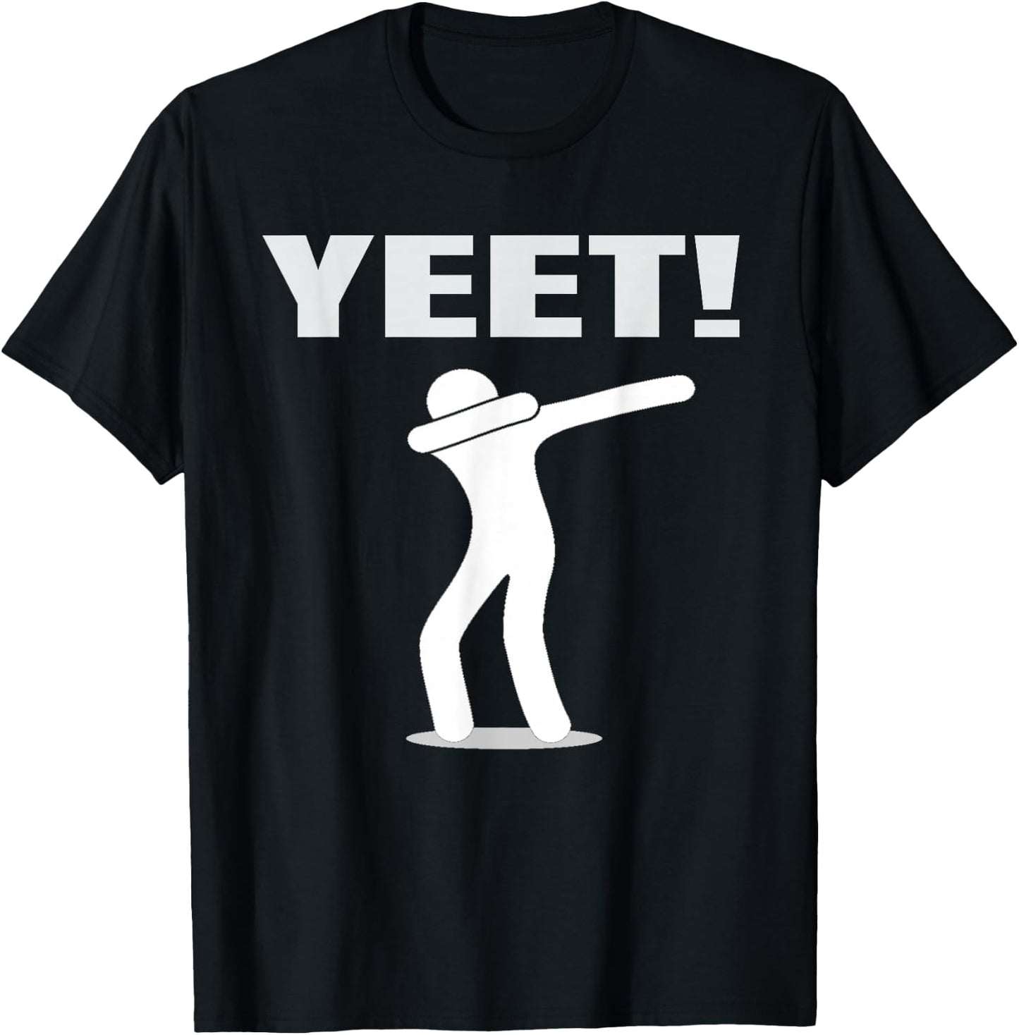 Yeet Dab Meme T-Shirt - T-Shirt | Black