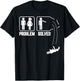 Problem Solved - Funny Divorce Party Divorcee Men Gifts T-Shirt - T-Shirt | Black