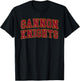 Gannon University Knights Retro Men Women Boys Girls T-Shirt - T-Shirt | Black
