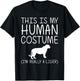 Liger Easy Halloween Human Costume Tigon Animal DIY Gift T-Shirt - T-Shirt | Black