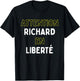 Attention Richard En Liberté Cadeau Drôle Prénom T-Shirt - T-Shirt | Black