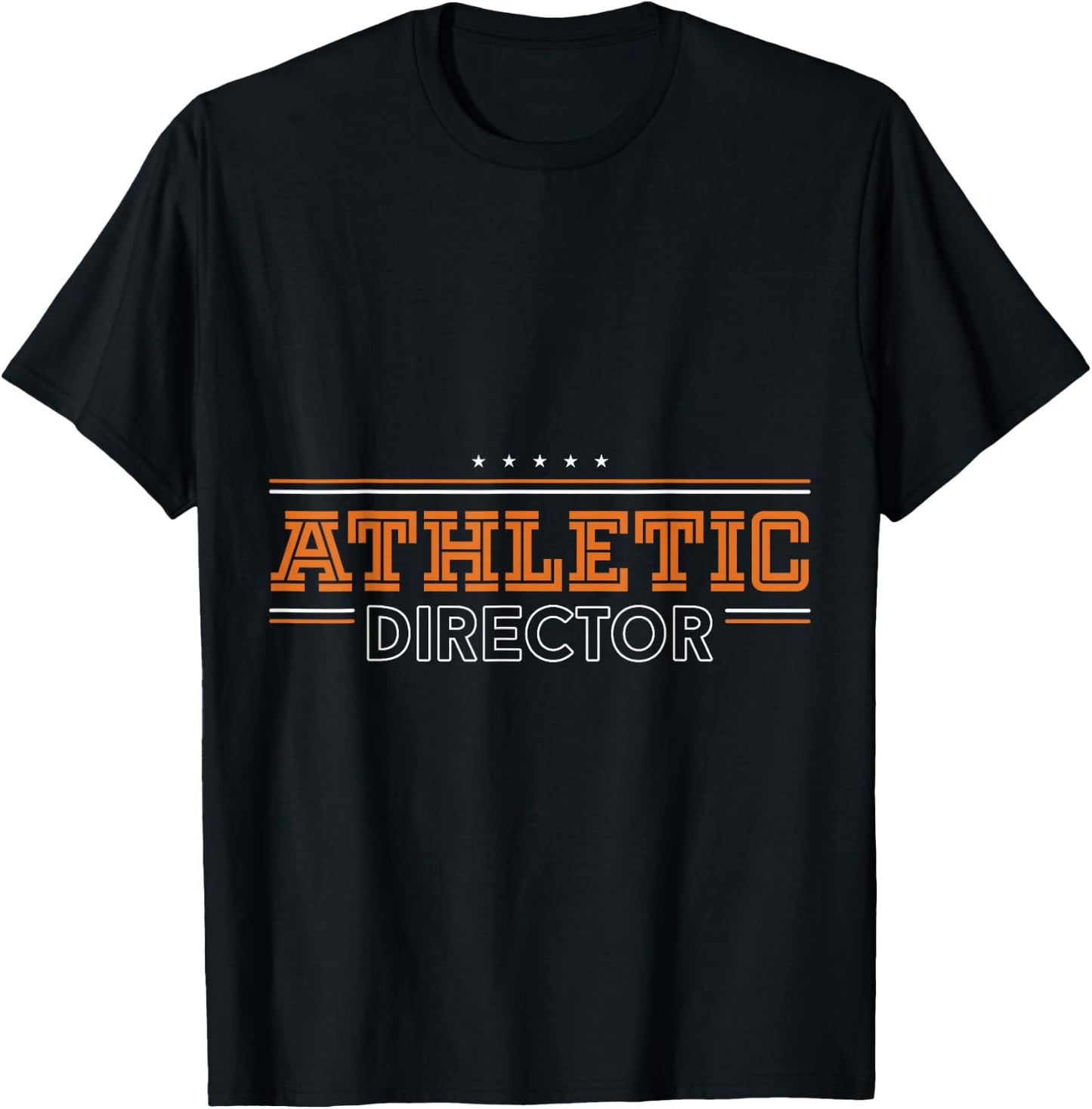 Athletic Director AD Administrator Apparel T-Shirt - T-Shirt | Black