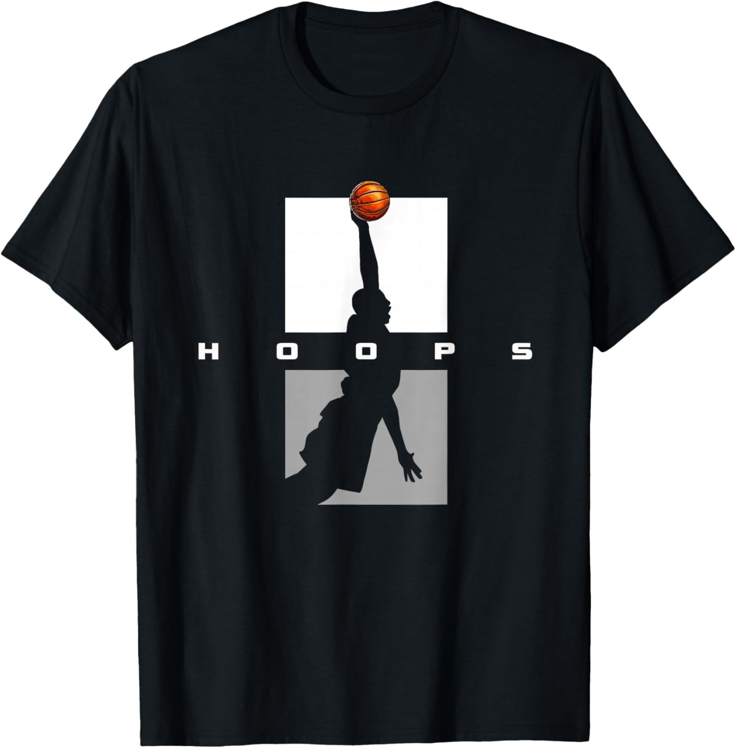 Hoops Basketball Apparel - Basketball T-Shirt - T-Shirt | Black