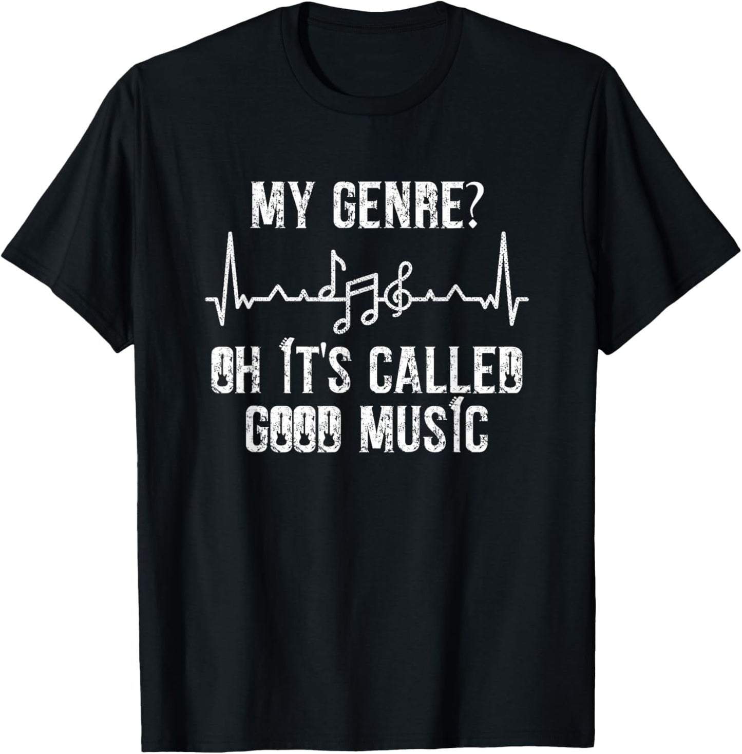 My Genre? Oh It's Called Good Music Indie Rock Indie Artist T-Shirt - T-Shirt | Black